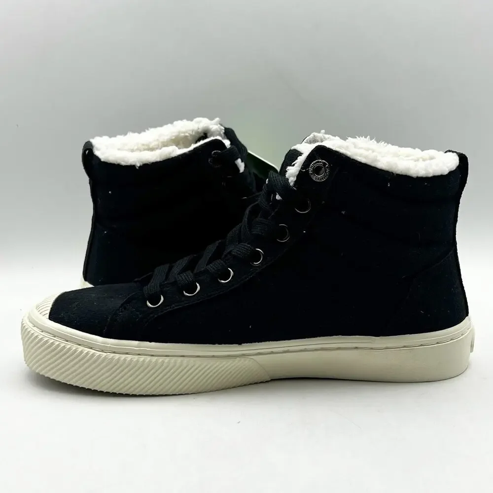 Cariuma Women's OCA Therma High Top Sneakers Size 8 Black Water Repellant NIB